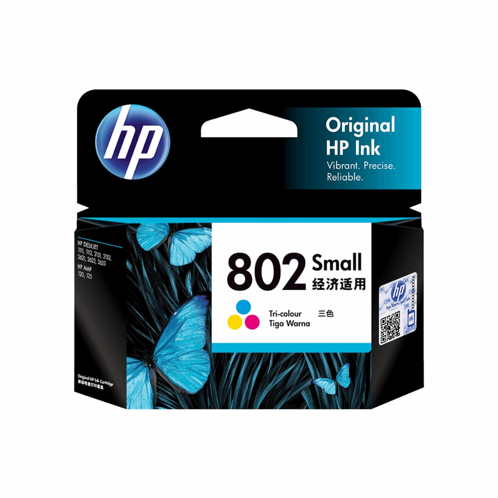 HP 802 Small Tri-color Original Ink Cartridge IT World
