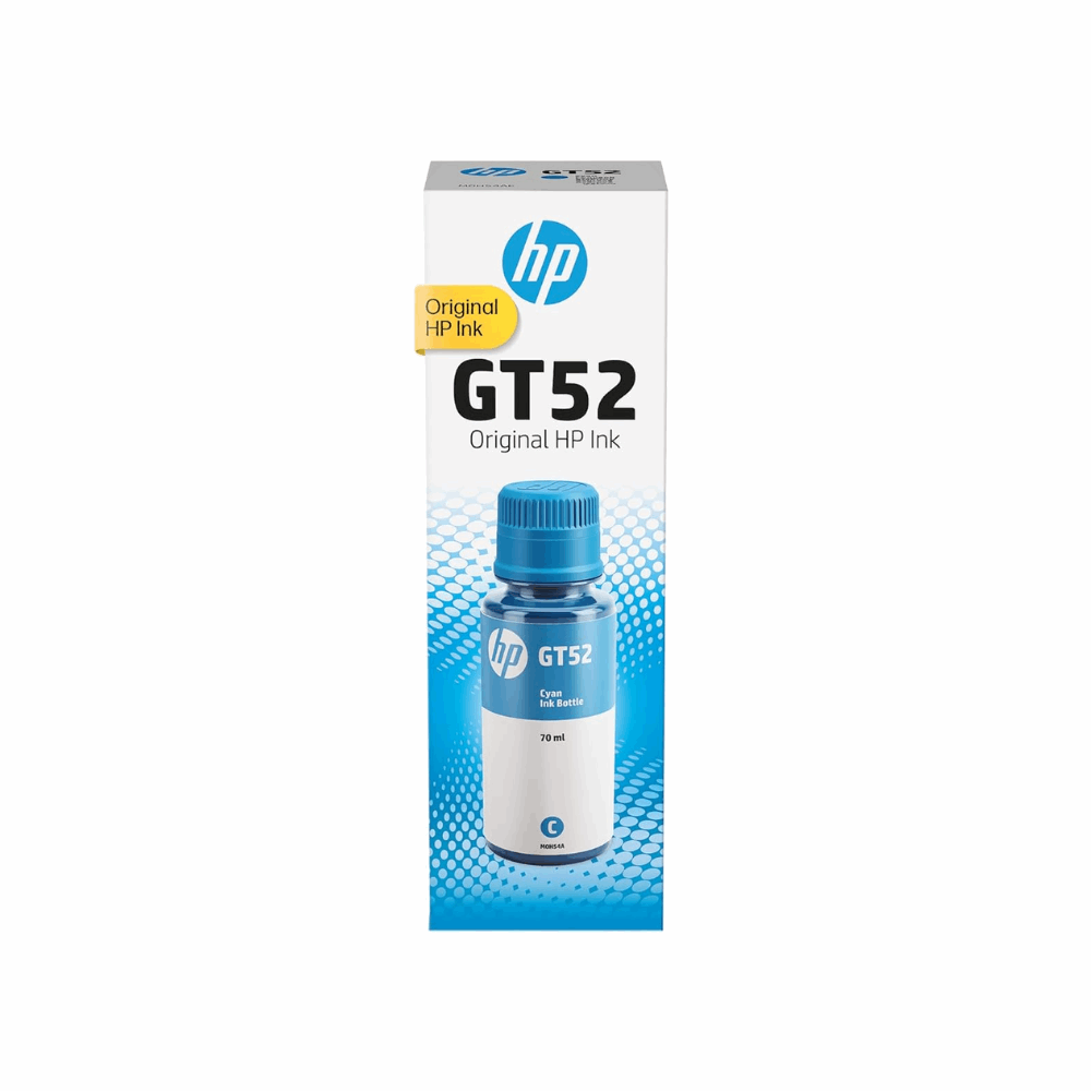 HP GT52 Cyan Original Ink Bottle IT World