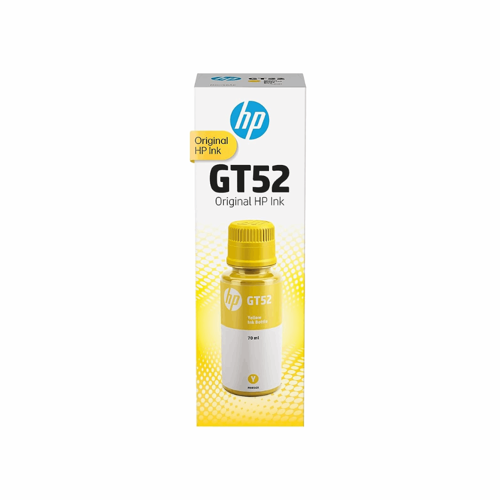 HP GT52 Yellow Original Ink Bottle IT World