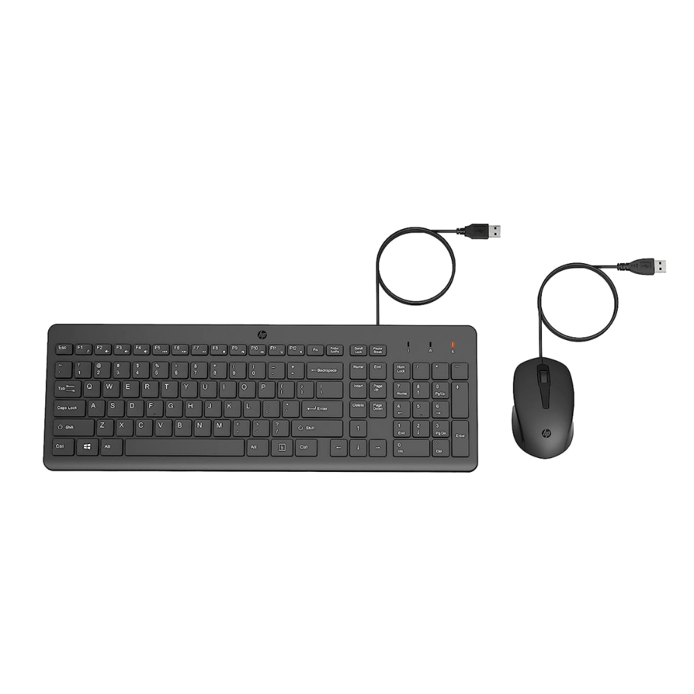 HP KM150 USB Wired Mouse and Keyboard Combo IT World